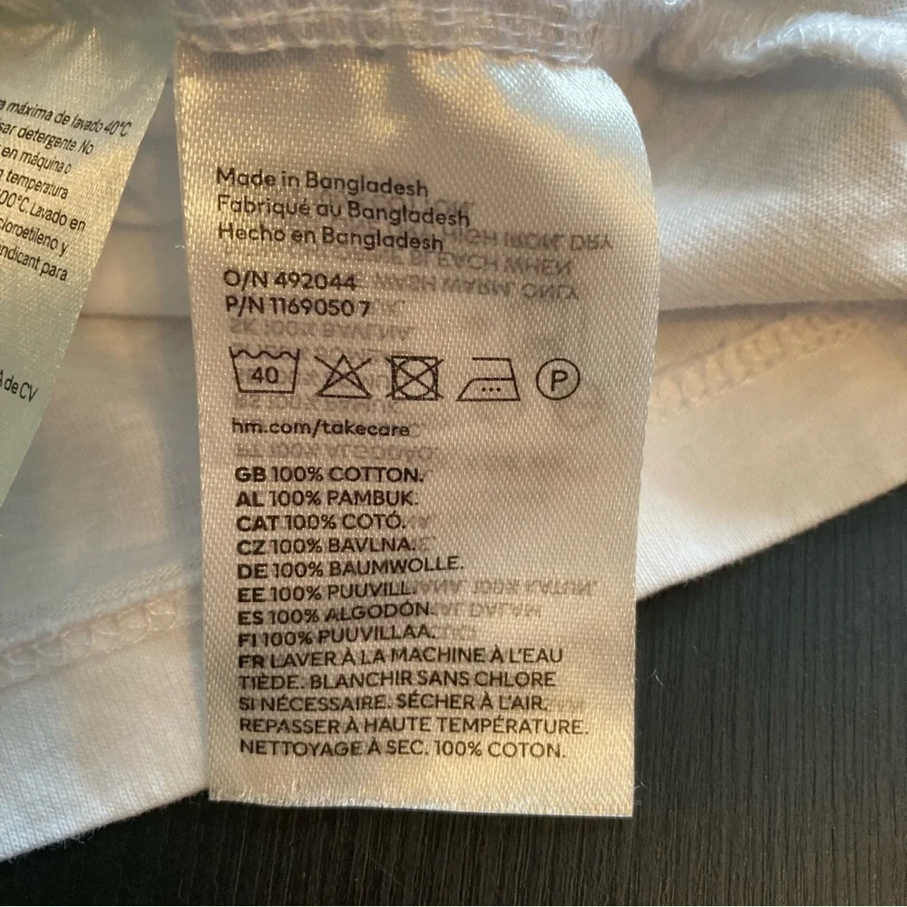 H&M White Puff Sleeve Blouse - Picture 4 of 7